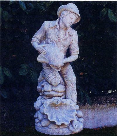 Putto pescatore