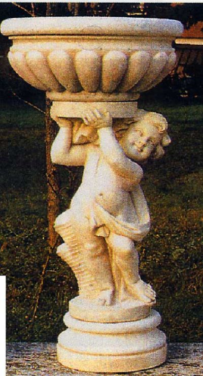 Putto porta vaso