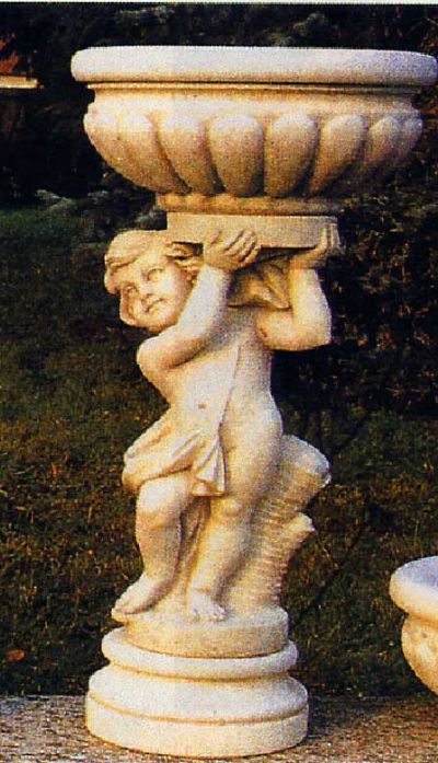 Putto porta vaso