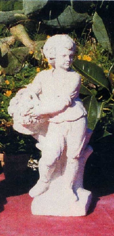 Statua putto autunno N.T.