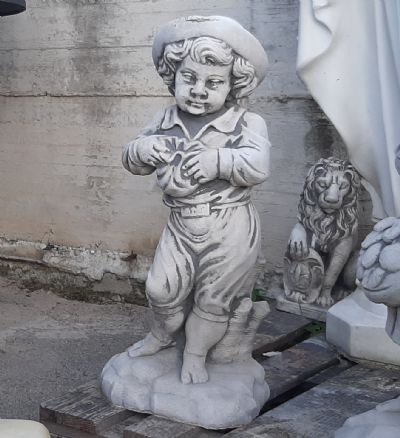 STATUA PUTTO CONTADINO