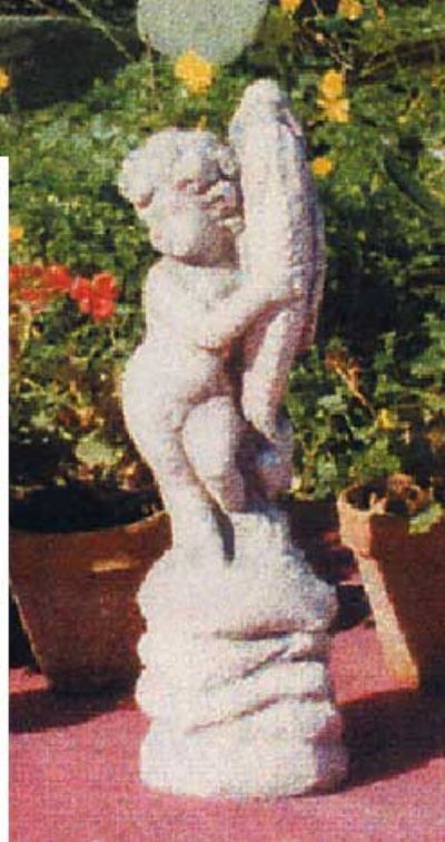 Statua putto Font. Palermo